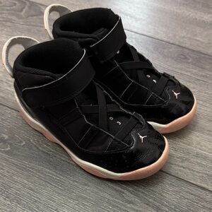 Kids Black and Pink Jordan Two3
